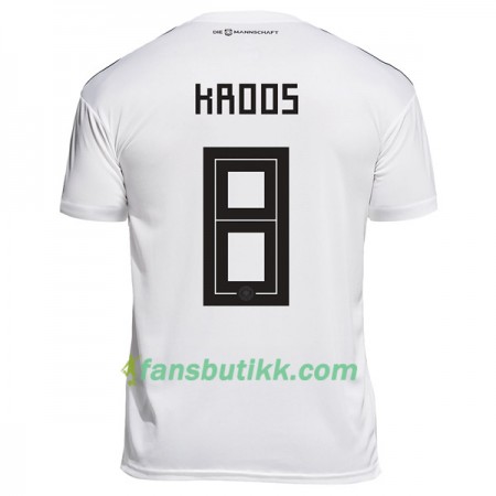 Fotball-VM 2018 Tyskland drakt Kroos 8 Dame Hjemmetrøye